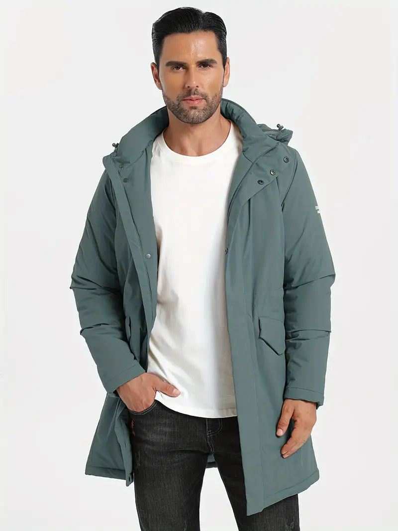 Veste homme Oakspirit avec capuche longue Manteau, déperlant