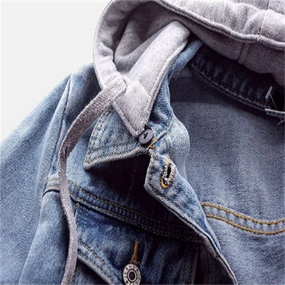 Veste en jean Anneke pour femme | Look décontracté pour tous les jours | Capuche amovible