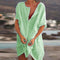 Ruby - Vestido casual de algodón y lino
