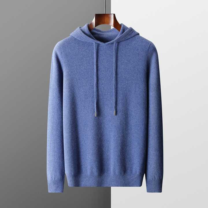 100% Cashmere Hoodie