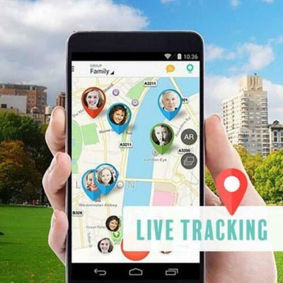 Mini GPS-sporer - Safekiddo - Sanntidslokaliseringsenhet - Sikkerhetsovervåker for barn og kjæledyr