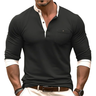 FlexFit – Camisa elegante de manga larga para hombre