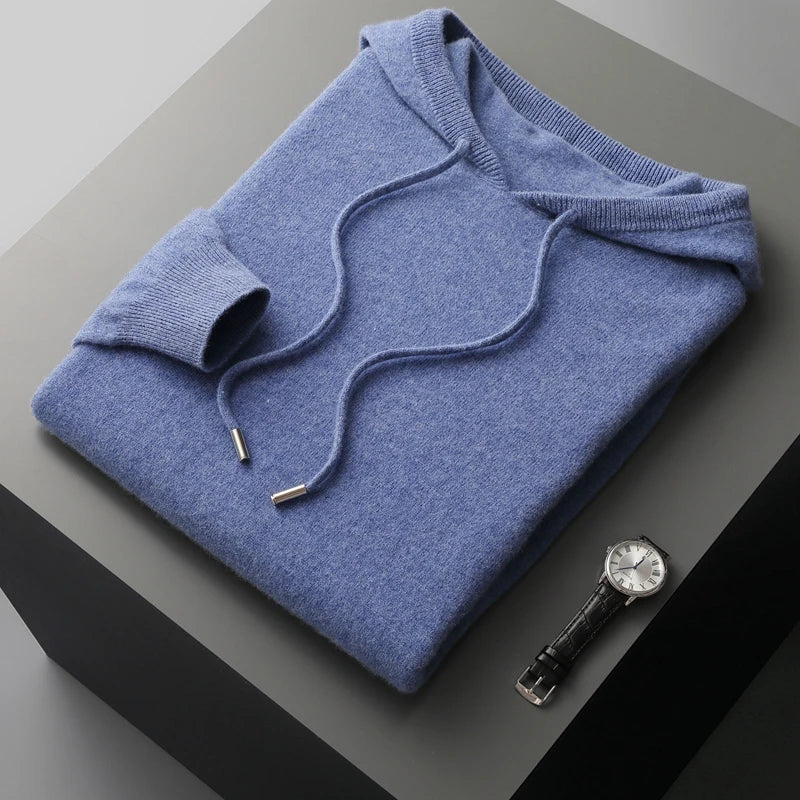 100% Cashmere Hoodie