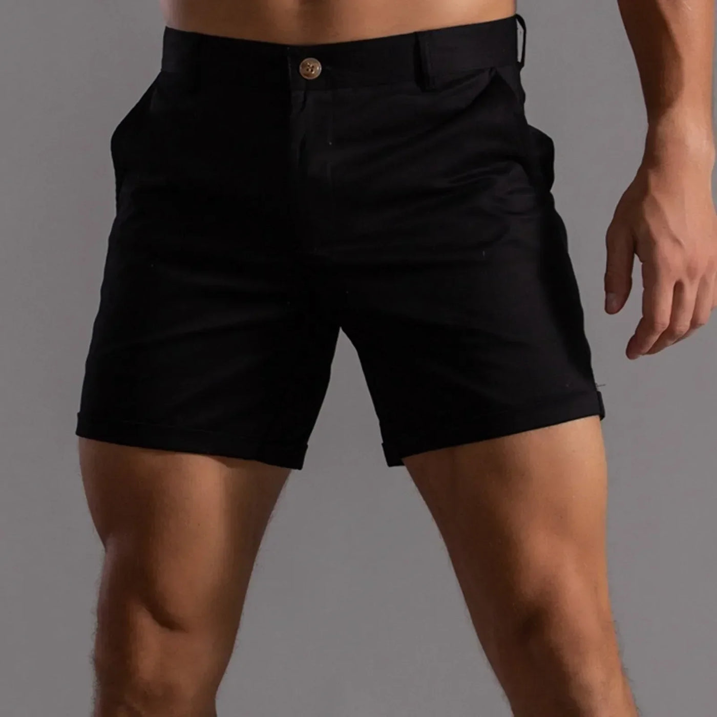 Marvis - Short chino pour homme - Short d'été - Confort décontracté