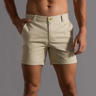 Marvis - Short chino pour homme - Short d'été - Confort décontracté