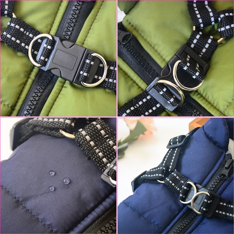 Veste d'hiver pour chiens
