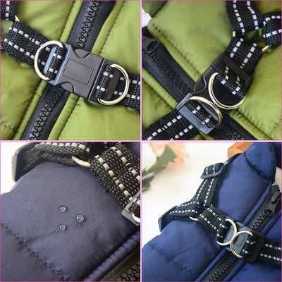 Veste d'hiver pour chiens