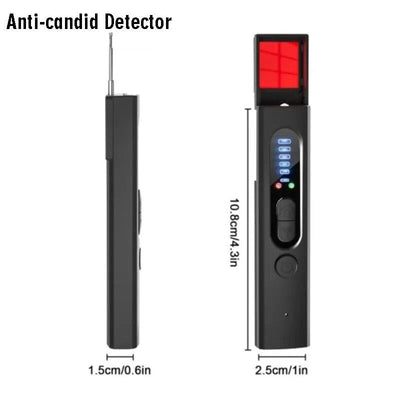 PrivacyGuard - Detector compacto de cámaras ocultas y seguridad GPS