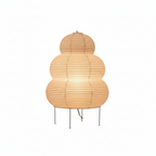 Gulvlampe Hikari Washi - Japansk gulvlampe i rispapir med sfærisk design og blødt, varmt lys