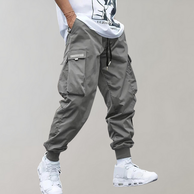 Pantalon cargo polyvalent pour hommes avec jambes serrées
