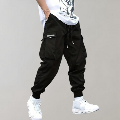 Pantalon cargo polyvalent pour hommes avec jambes serrées
