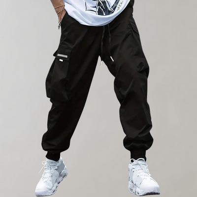 Pantalon cargo polyvalent pour hommes avec jambes serrées