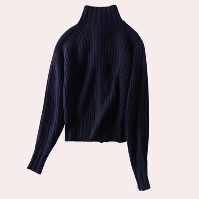 Cardigan épais tricoté pour femmes avec boutons