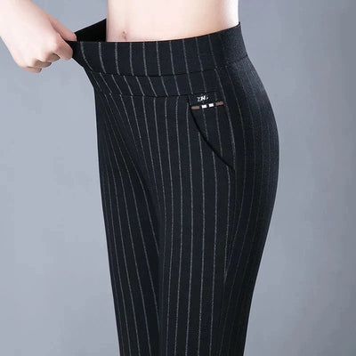 Leggings de cintura alta para mujer - Ajuste elástico - Detalle de bolsillo falso - Cómodos y flexibles