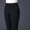 Leggings de cintura alta para mujer - Ajuste elástico - Detalle de bolsillo falso - Cómodos y flexibles