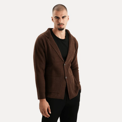 Chaleco cálido de manga larga para hombre | Invierno