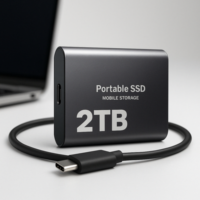 SSD portátil Almacenamiento compacto de alta velocidad