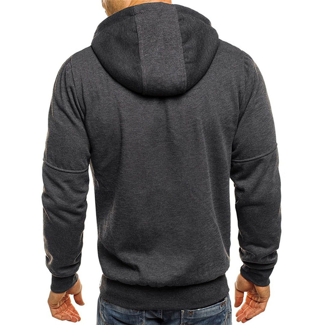 JACKS - Pull d'été léger avec fermeture éclair et capuche pour hommes