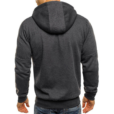 JACKS - Pull d'été léger avec fermeture éclair et capuche pour hommes