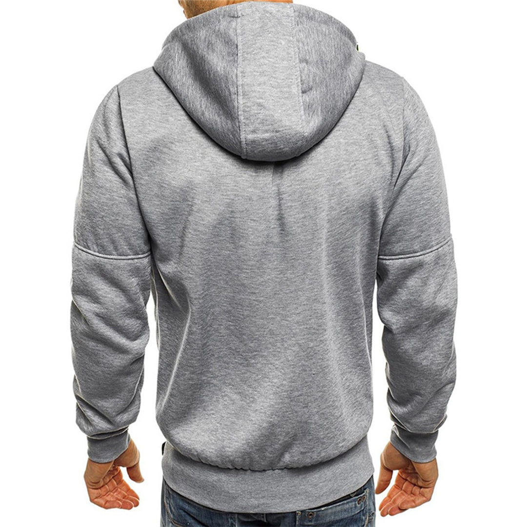 JACKS - Pull d'été léger avec fermeture éclair et capuche pour hommes