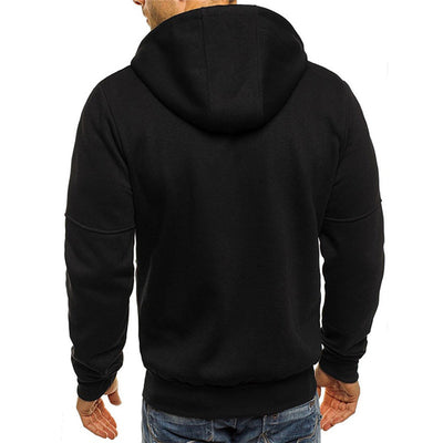 JACKS - Pull d'été léger avec fermeture éclair et capuche pour hommes
