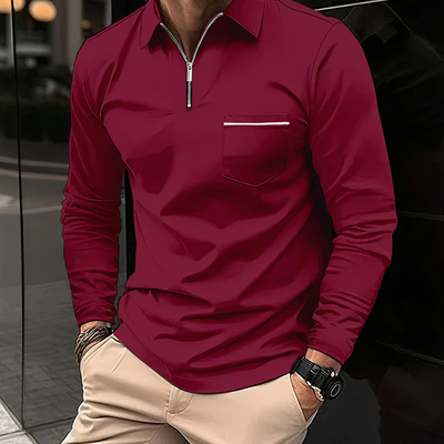 Polo de manga larga Jarvis
