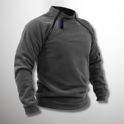 Suéter polar táctico cortavientos para hombre