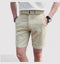 Pantalones cortos a cuadros para hombre con cinturilla ajustable
