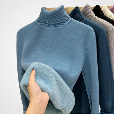 Pull à col roulé | Tricot fin | Classique & élégant