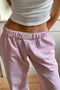 Pantalones rectos de cintura alta para mujer