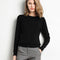 Lia | Classic cashmere pullover for women with round neckline