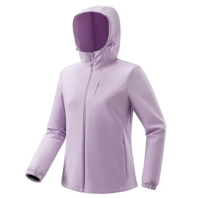 Vicky - Veste softshell polaire imperméable et coupe-vent pour femme