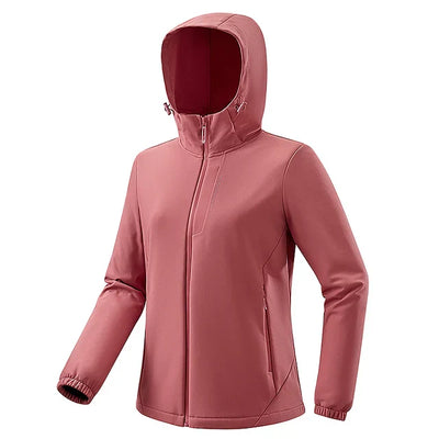 Vicky - Veste softshell polaire imperméable et coupe-vent pour femme