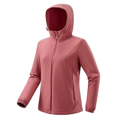 Vicky - Veste softshell polaire imperméable et coupe-vent pour femme