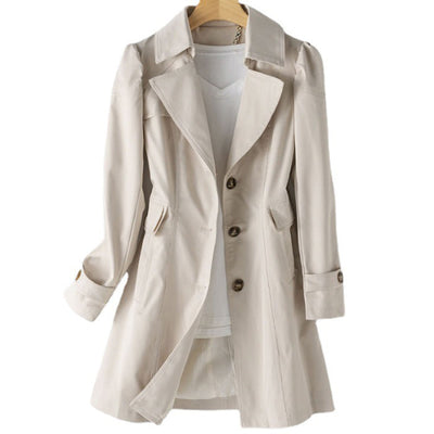 Women's Trench Coat – Classic Design with Elegant Lines for Every Occasion