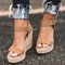Sandalias de cuña Elviana: el equilibrio perfecto entre estilo y comodidad
