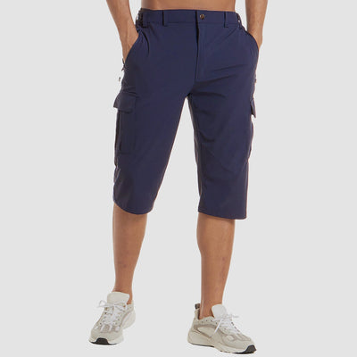 Pantalones cortos cargo de secado rápido para hombre