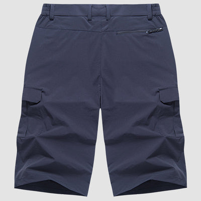 Pantalones cortos cargo de secado rápido para hombre