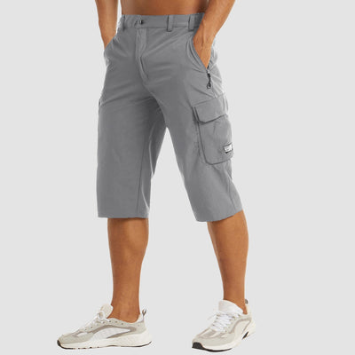 Pantalones cortos cargo de secado rápido para hombre