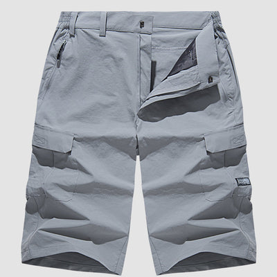 Pantalones cortos cargo de secado rápido para hombre