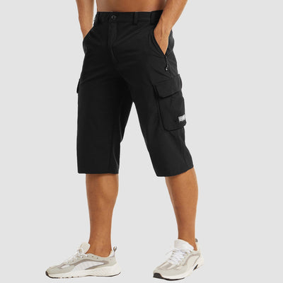 Pantalones cortos cargo de secado rápido para hombre