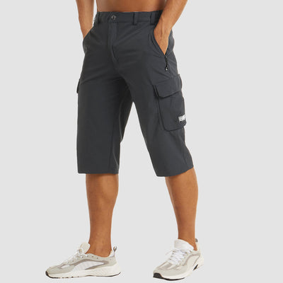Pantalones cortos cargo de secado rápido para hombre