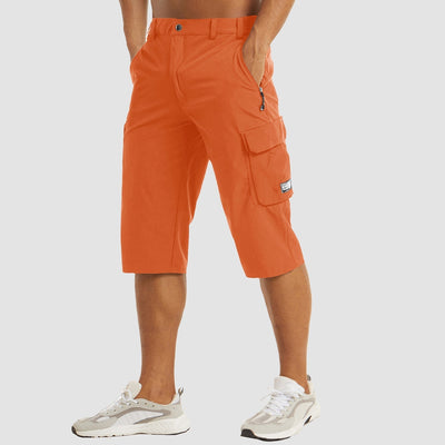 Pantalones cortos cargo de secado rápido para hombre