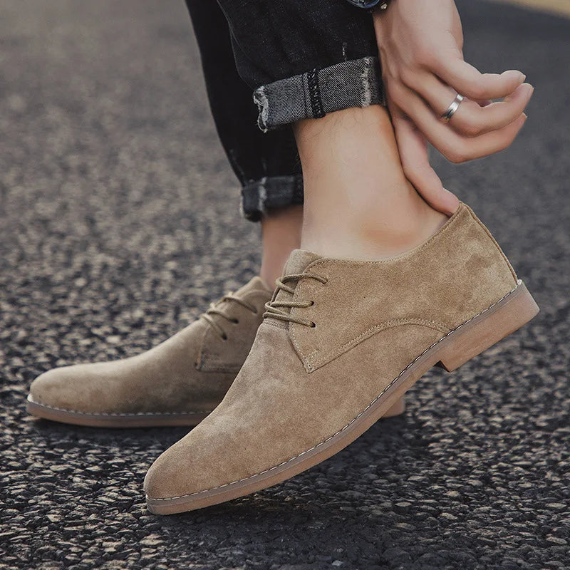 Zapatos de vestir de gamuza para hombre Zapatos elegantes y con estilo