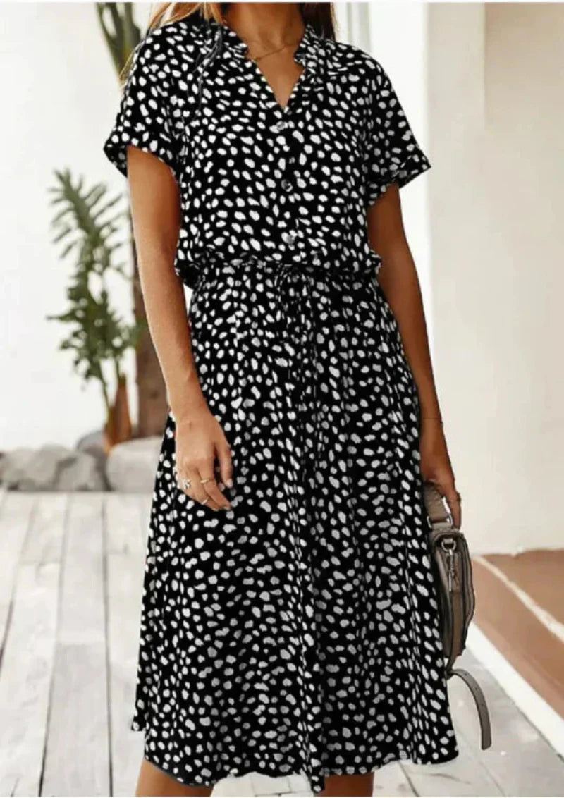 Robe vintage estivale pour femme - idéale pour l'été