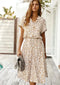 Robe vintage estivale pour femme - idéale pour l'été