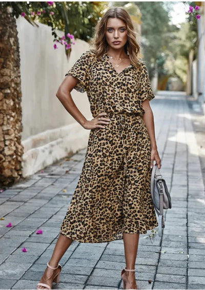 Robe vintage estivale pour femme - idéale pour l'été