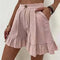 Noor - Elegantes pantalones cortos plisados