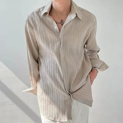 Blusa de lino Alexander