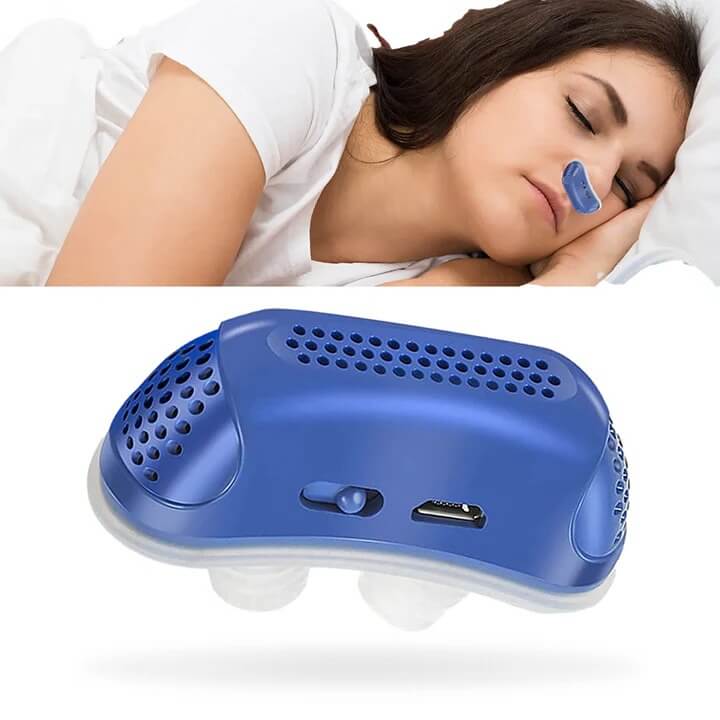 Přístroj pro spánkovou apnoe Micro CPAP s funkcí USB nabíjení - Kompaktní, přenosný a tichý pro lepší noční spánek